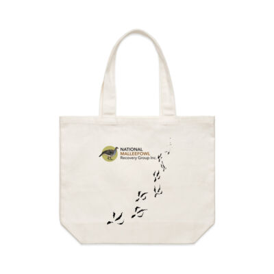 Malleefowl Footprint Tote Bag Thumbnail