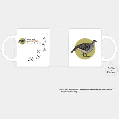 Malleefowl Footprint Mug Thumbnail